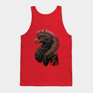 Quetzalcoatl Aztec Feathered Serpent Mayan Inca Toltec Tank Top